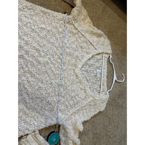 Abercrombie Women's Baggy Cable Knit Pullover Sweater  - L - Picture 4 of 7